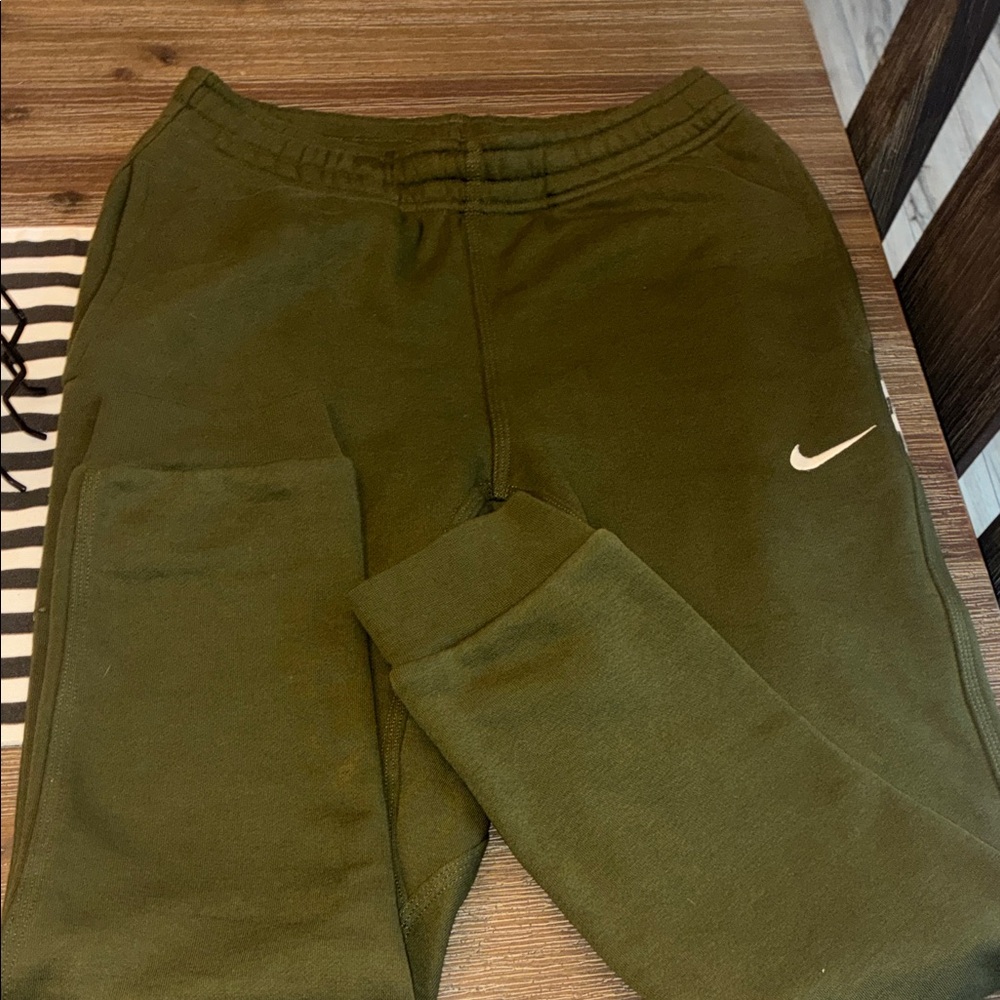 Men’s Nike Kids olive green Sweatpants